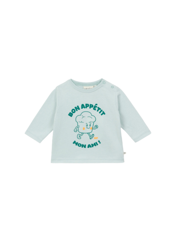 Arsène & Les Pipelettes T-shirt Bon Appetit - Ice
