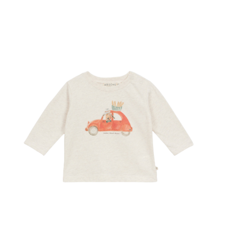 Arsène & Les Pipelettes T-shirt Voiture - Sable Chine