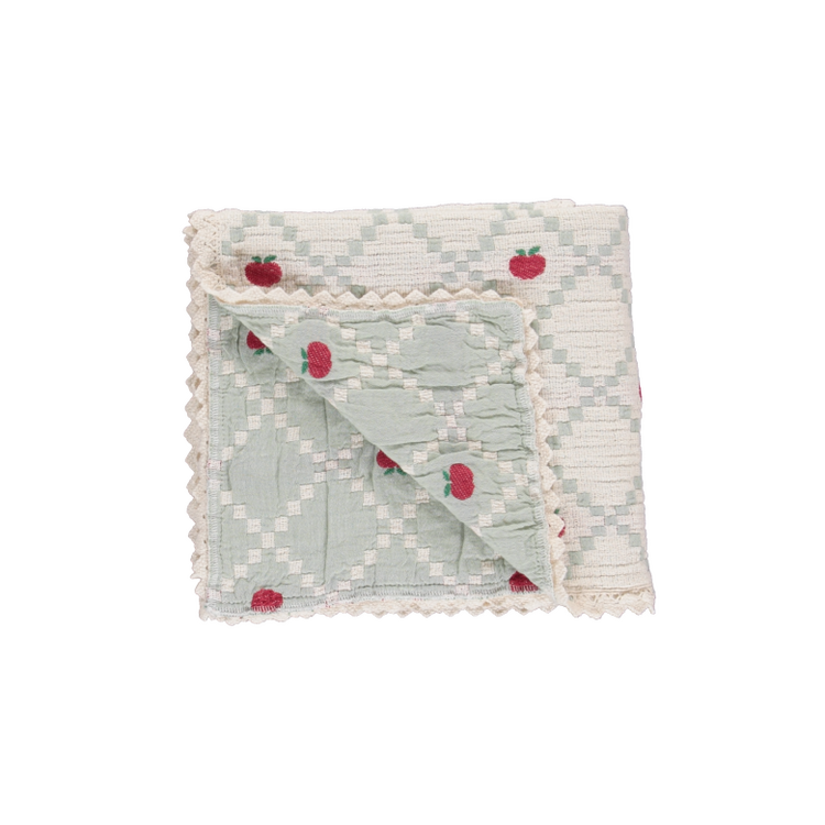 Bebe Organic Apple Dekentje - Apple Patchwork