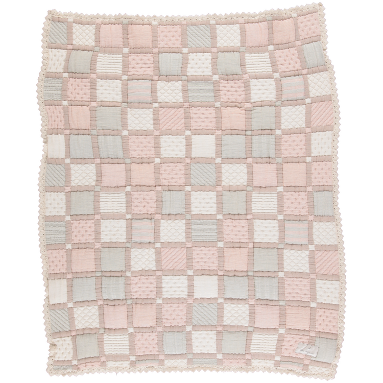 Bebe Organic Mai Blanket - Mellow Patchwork