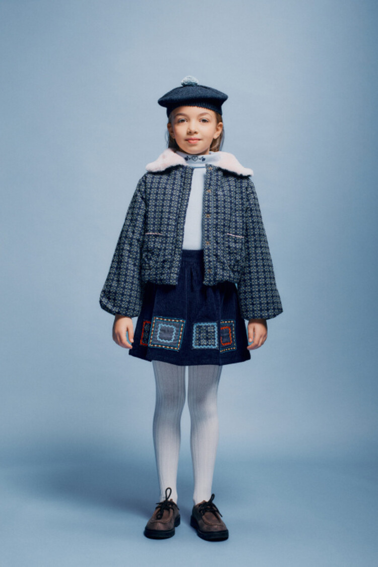 Bebe Organic Annette Jacket - Midnight Jaquard