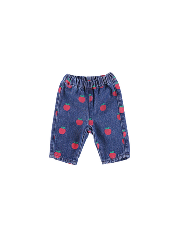 Bebe Organic Minnie Baby Pants - Apple Denim