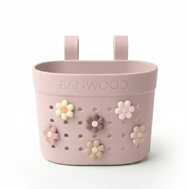 Banwood Mandje Pins - Flowers