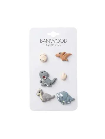 Banwood Mandje Pins - Dinosaurs