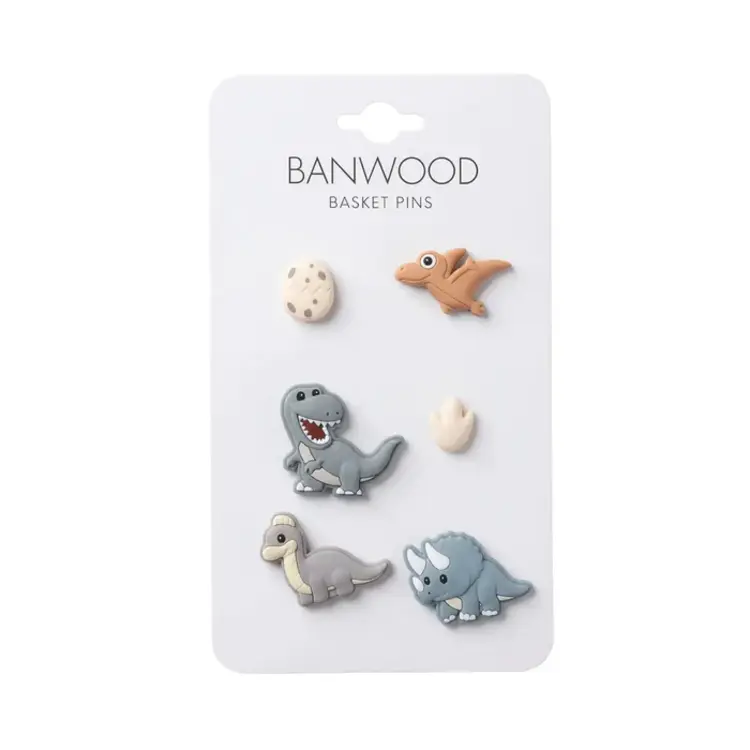 Banwood Mandje Pins - Dinosaurs