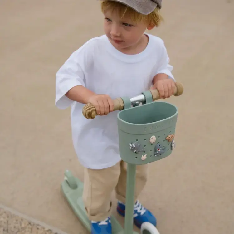 Banwood Pin & Ride Mandje - Olive