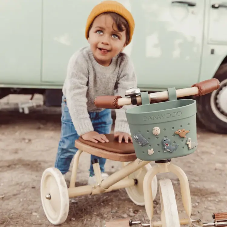 Banwood Pin & Ride Mandje - Olive