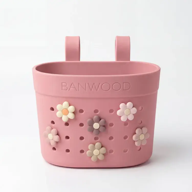 Banwood Pin & Ride Basket - Raspberry