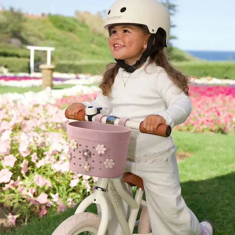 Banwood Pin & Ride Mandje - Dusty Rose