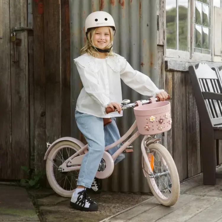 Banwood Pin & Ride Mandje - Dusty Rose