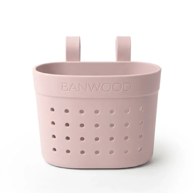 Banwood Pin & Ride Basket - Faded Pink