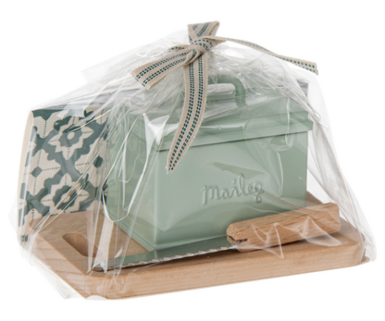 Maileg Bread Box w. Utensils, Miniature