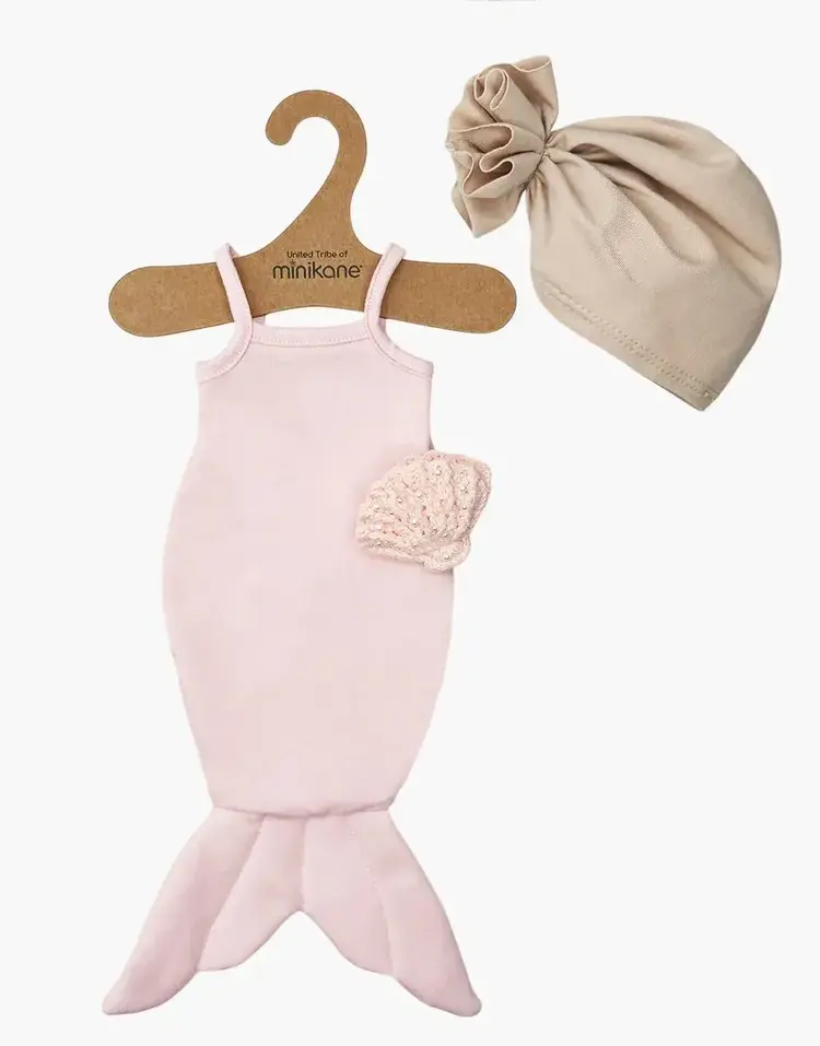 Minikane Les P'tits Déguiz - Mermaid Doll Outfit Rose