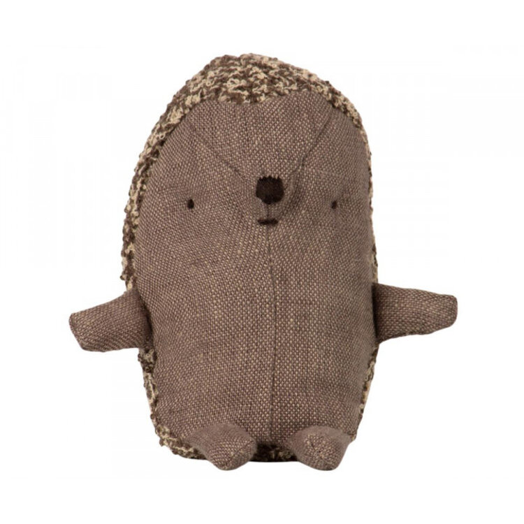 Maileg Baby Hedgehog In Leaf