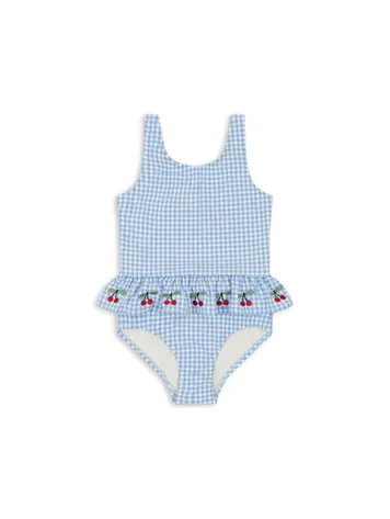 Konges Sløjd Soline Swimsuit - Provence/White Swan