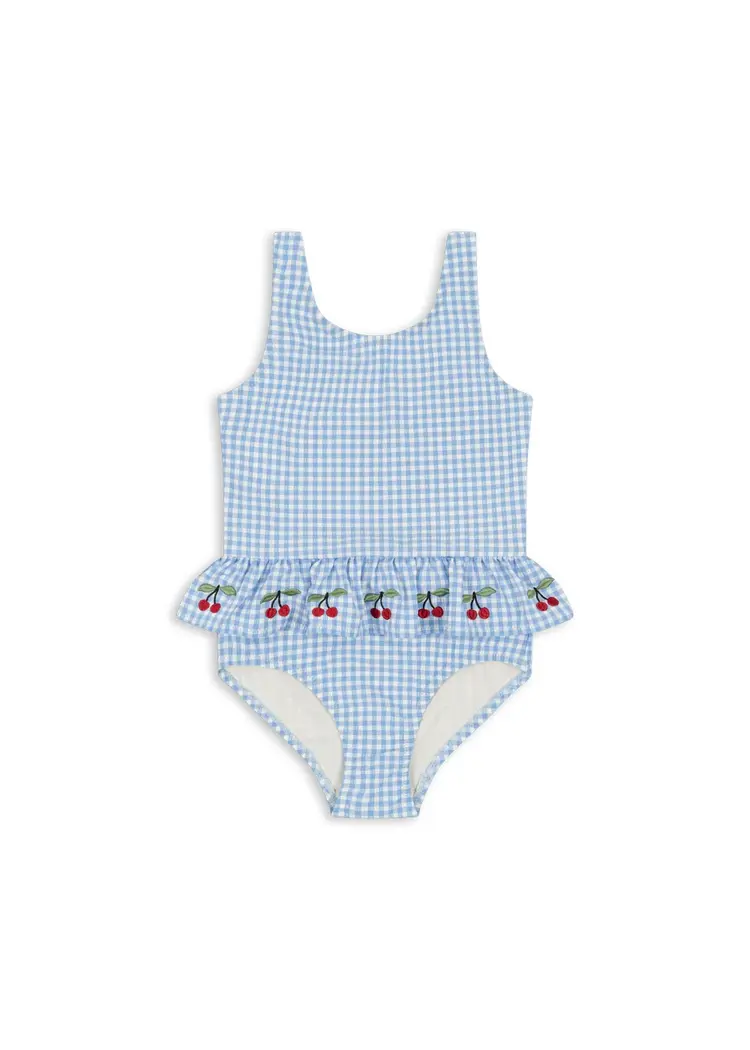 Konges Sløjd Soline Swimsuit - Provence/White Swan