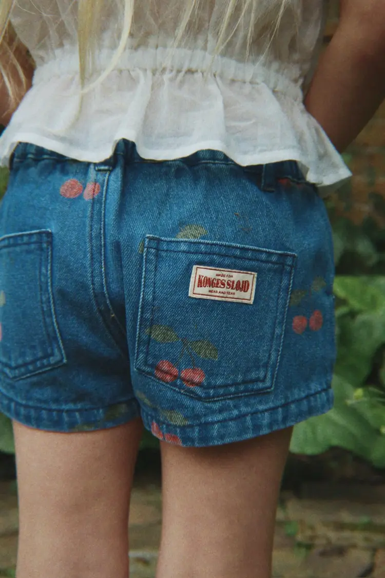 Konges Sløjd Magot Shorts - Ma Grande Cherise Denim
