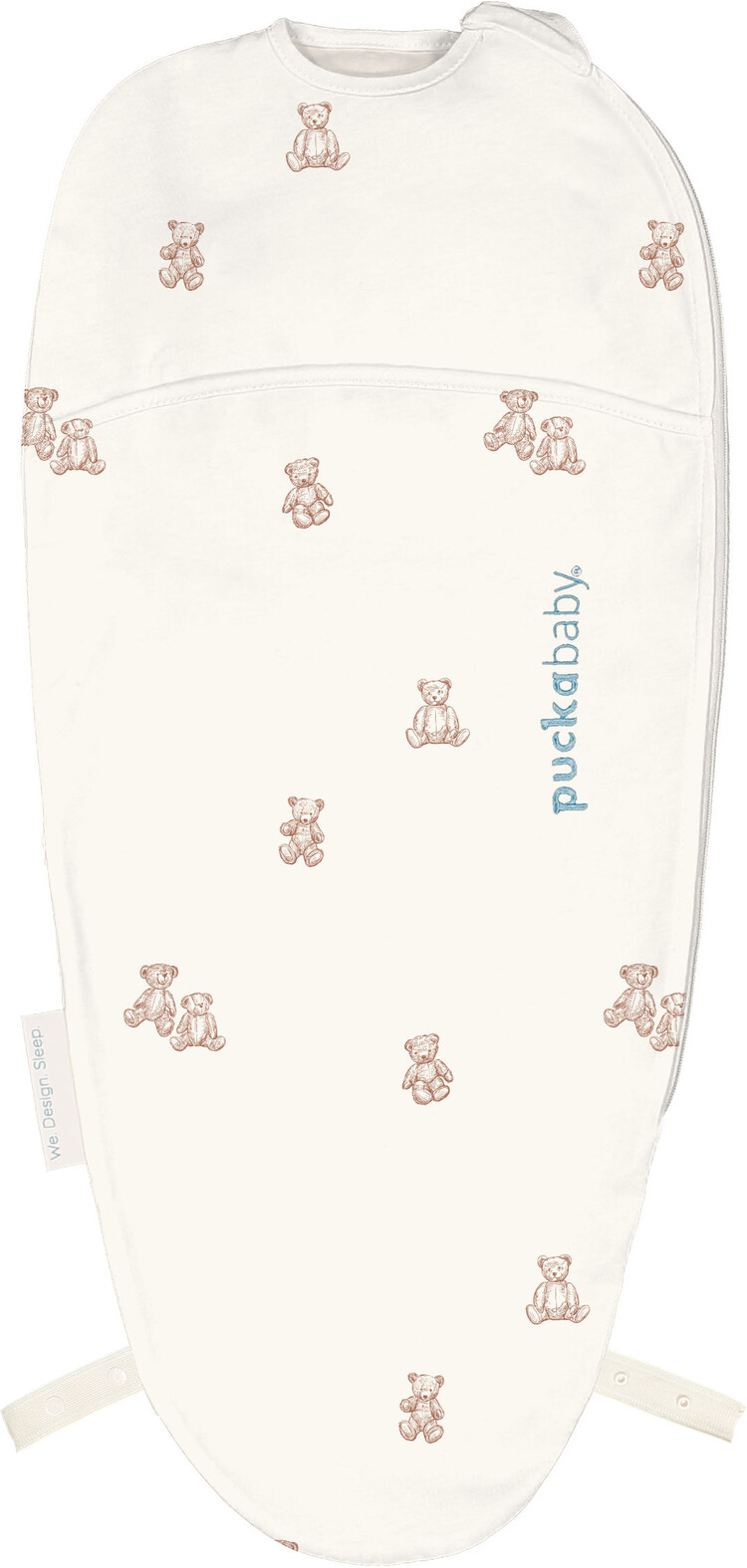Puckababy Inbakerslaapzakje Piep 0-3M - Teddy Bears