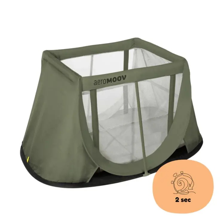 AeroMoov Aeromoov Instant Travel Cot - Green Moss