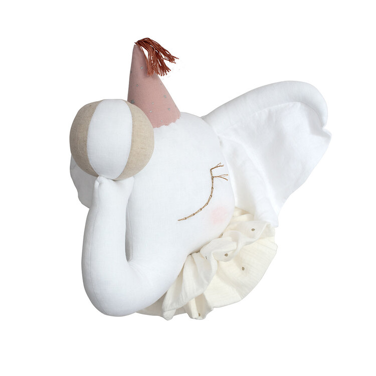 Love me Decoration Elephant Circus With A Powder Cap