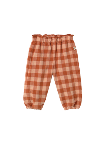 COZMO Bimba Flannel Baby Pants - Ginger