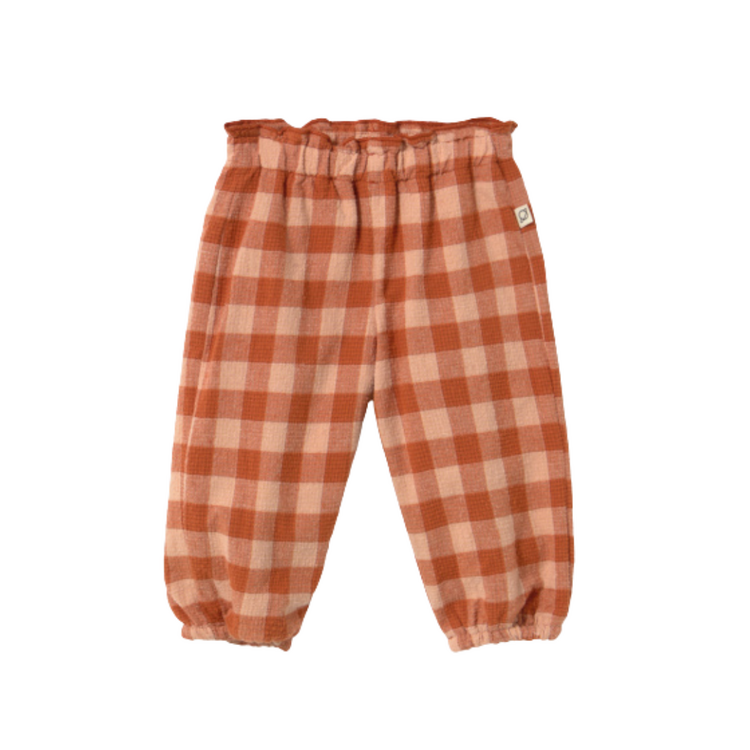 COZMO Bimba Flannel Baby Pants - Ginger