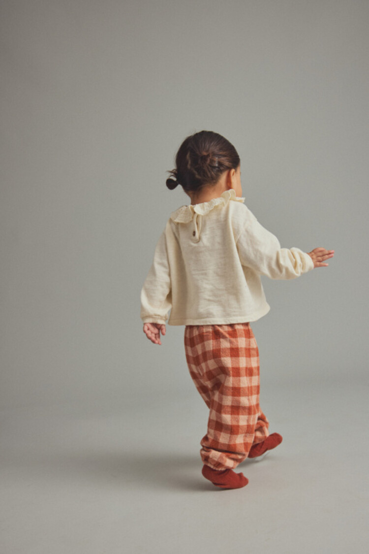 COZMO Bimba Flannel Baby Pants - Ginger