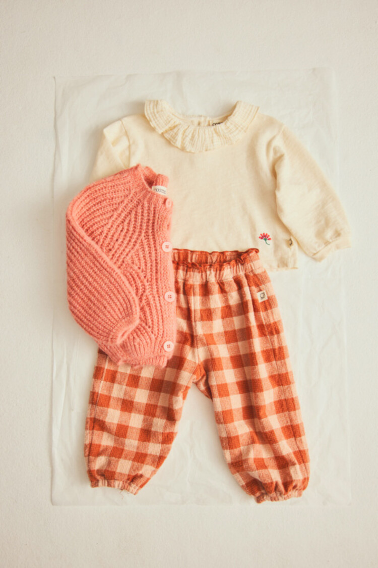 COZMO Bimba Flannel Baby Pants - Ginger
