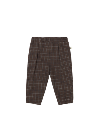 COZMO Kobe Textured Baby Pants - Brown