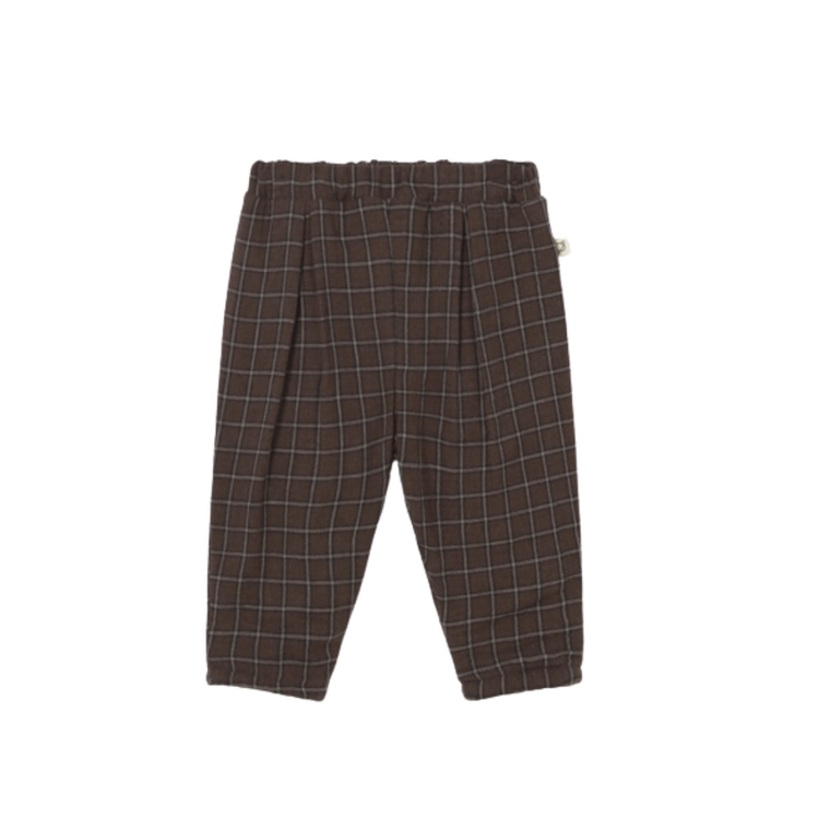 COZMO Kobe Textured Baby Pants - Brown