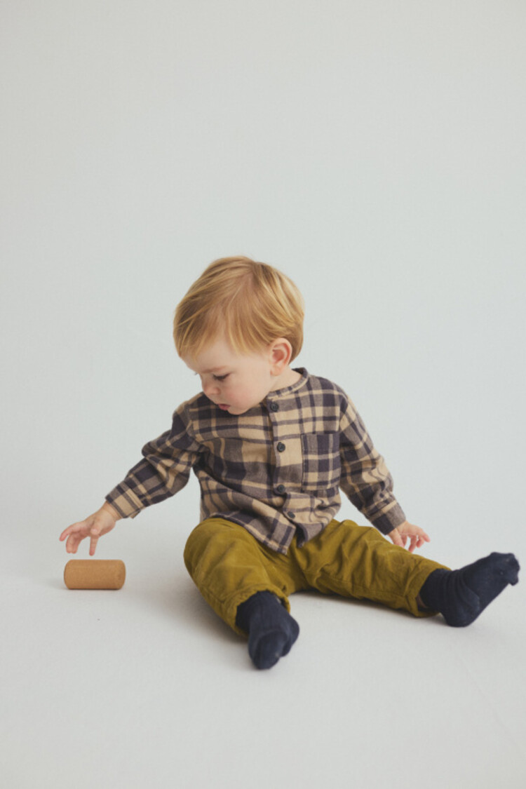 COZMO Miki Corduroy Baby Pants - Green