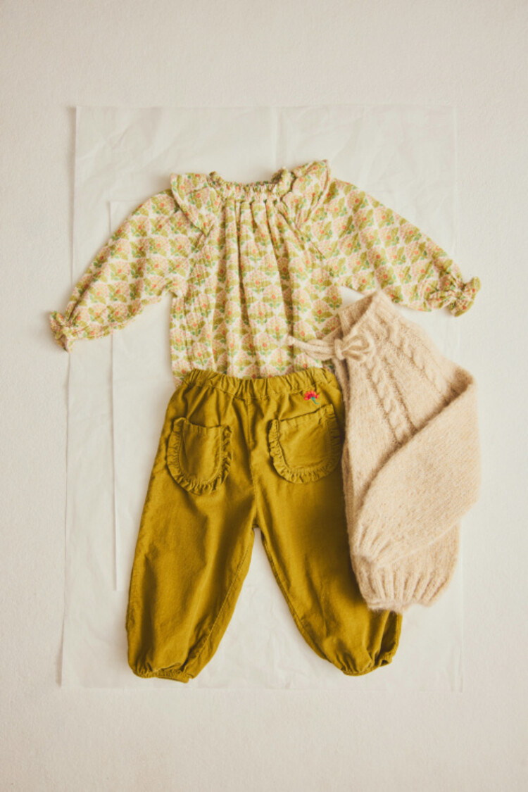 COZMO Agen Corduroy Baby Pants - Green