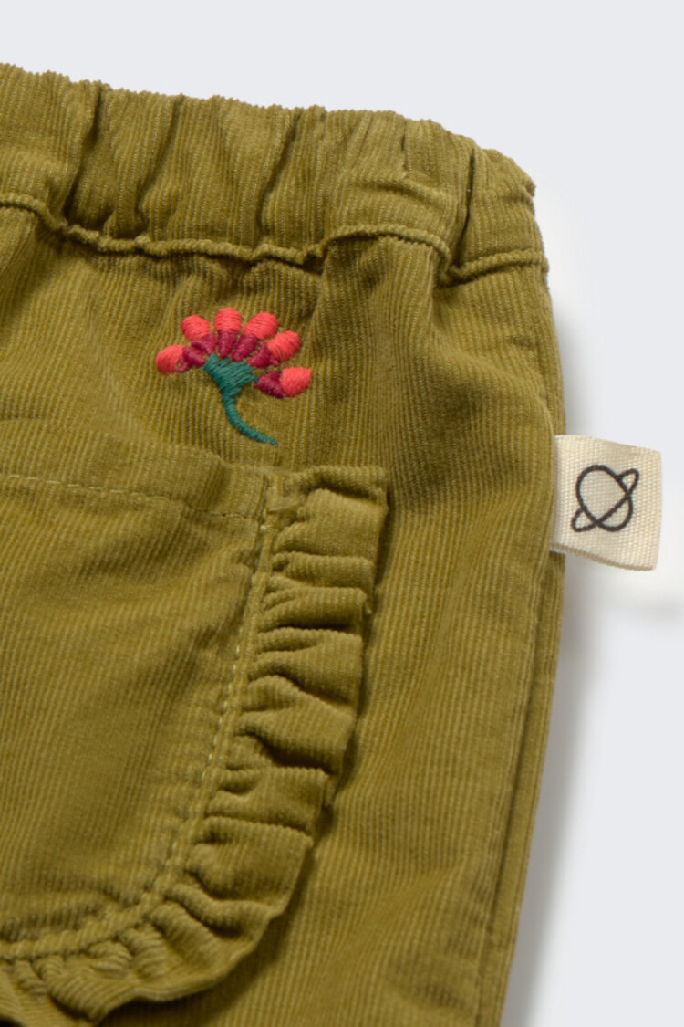 COZMO Agen Corduroy Baby Pants - Green