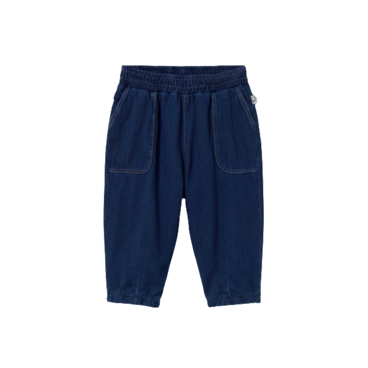 COZMO Galo Denim Baby Pants - Navy