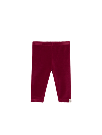 COZMO Legging Velour Baby - Prune