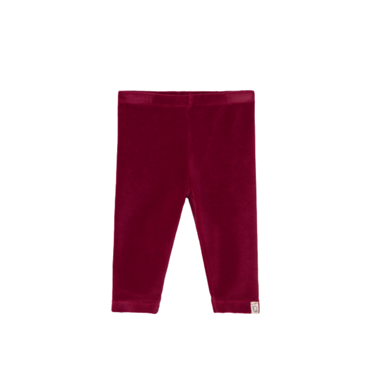 COZMO Legging Velour Baby - Prune
