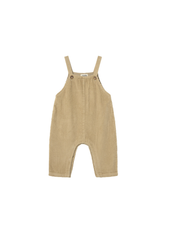 COZMO Dax Corduroy Baby Overalls - Stone