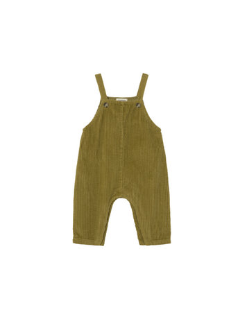 COZMO Dax Corduroy Baby Overalls - Green