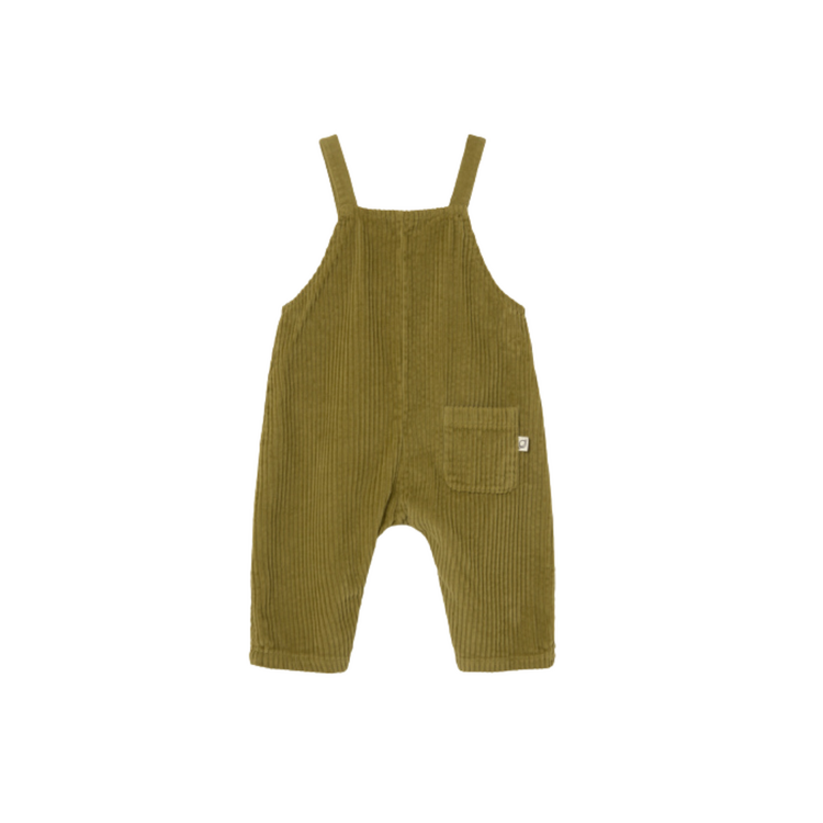 COZMO Dax Corduroy Baby Overalls - Green