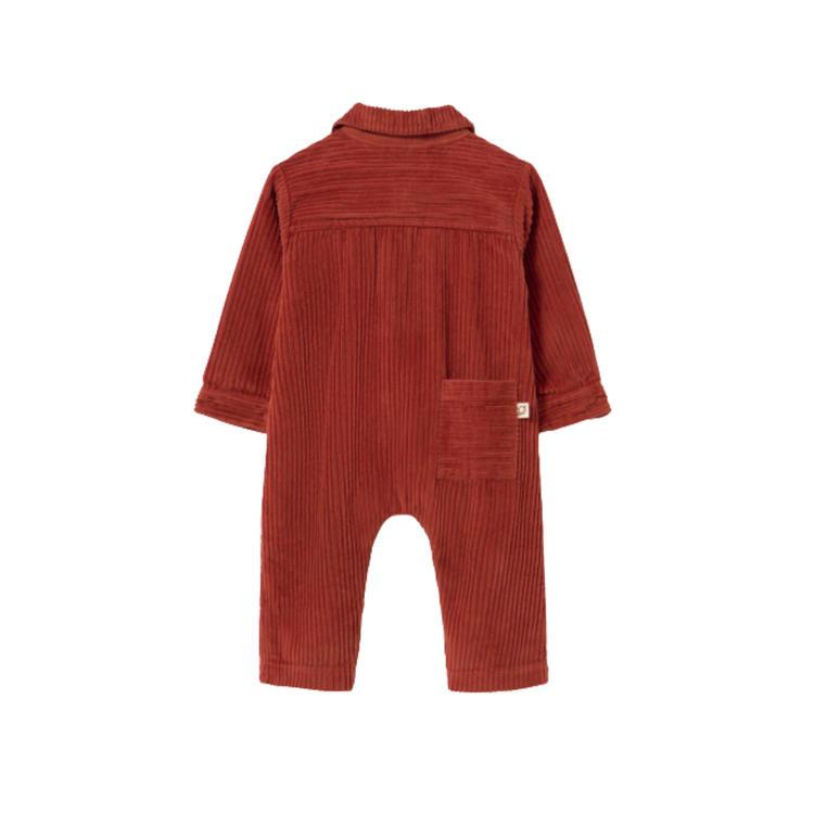 COZMO Blaia Corduroy Baby Jumpsuit  - Ginger