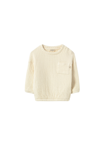 COZMO Chipre Baby Sweatshirt - Ivory