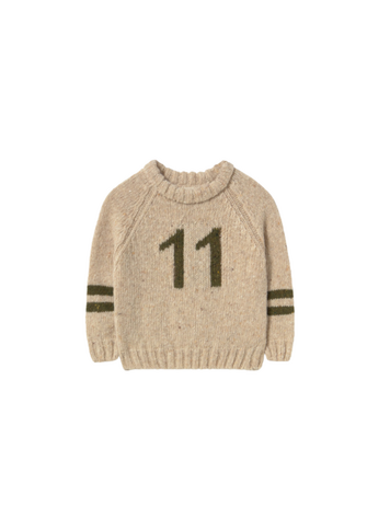COZMO Arles Sweater Eleven - Stone