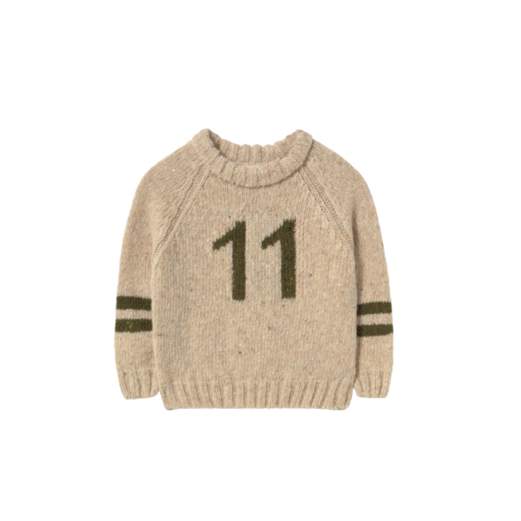 COZMO Arles Sweater Eleven - Stone