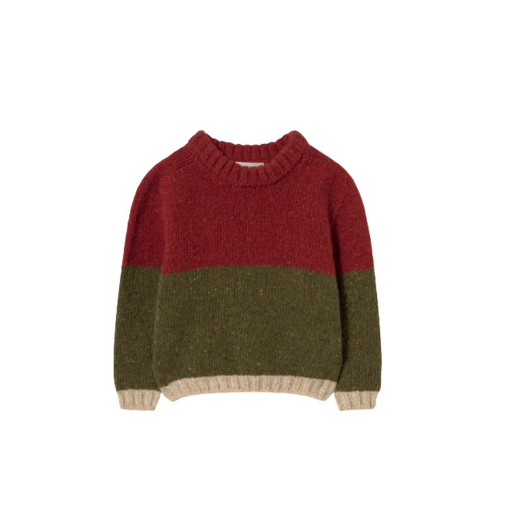 COZMO Tigris Baby Sweater - Ginger Green