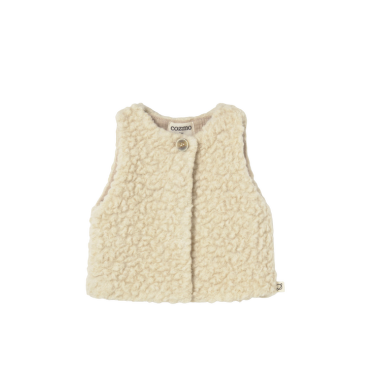 COZMO Parma Baby Vest - Ivory
