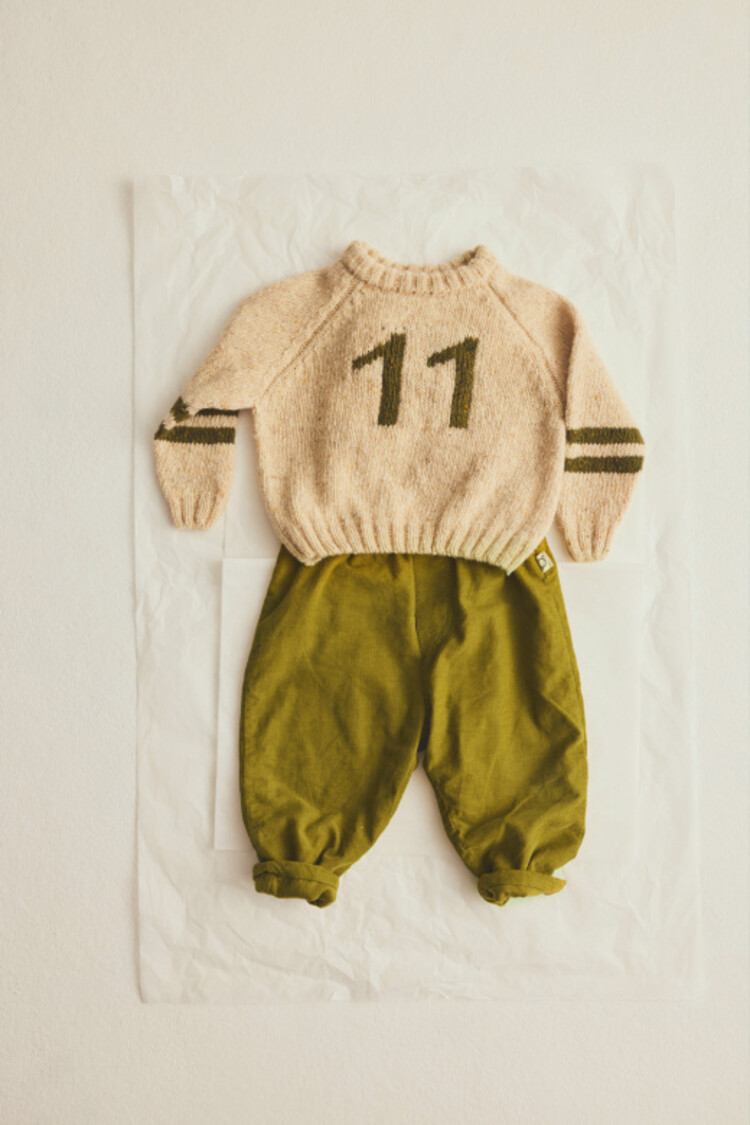 COZMO Arles Sweater Eleven - Stone