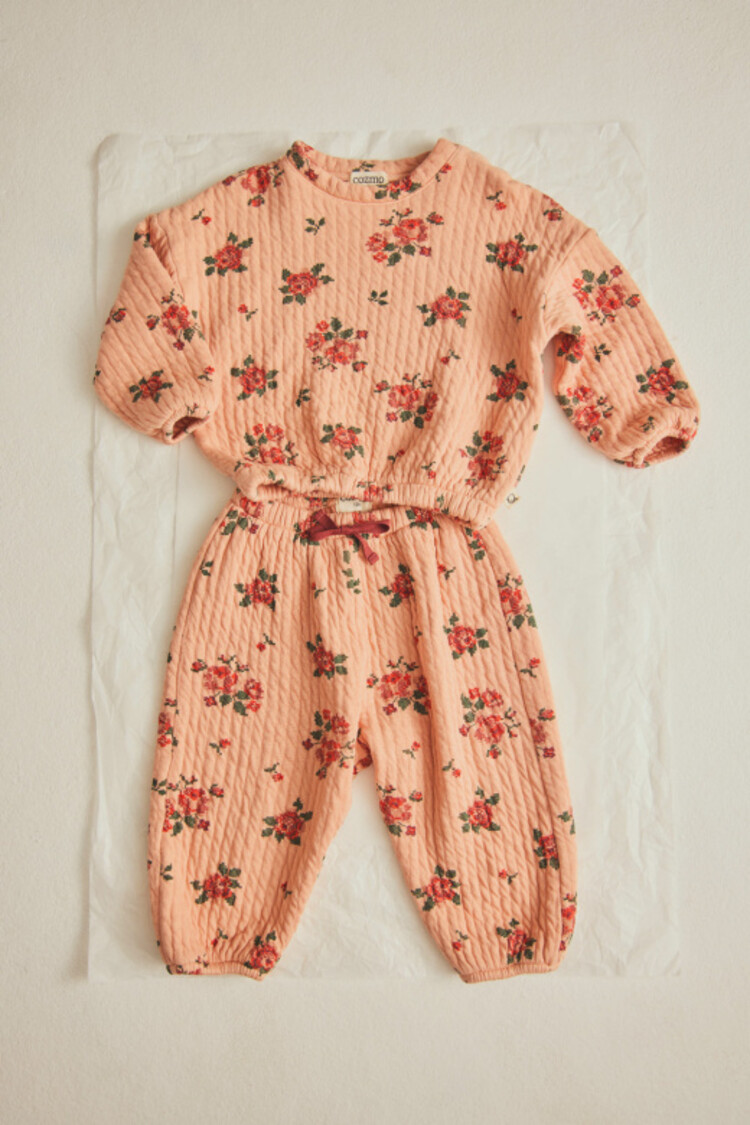 COZMO Beca Floral Print Baby Pants - Petal