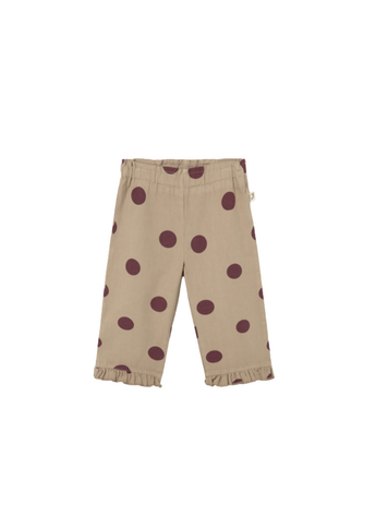 COZMO Jane Polka Dot Baby Pants - Stone