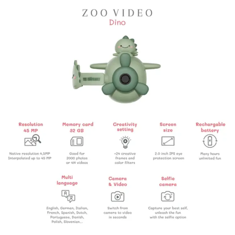 The Zoo Family Zoo Video - Dino Green