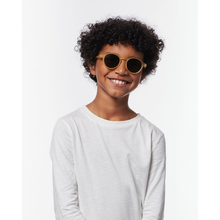 Izipizi #D SUN JUNIOR Sunglasses - Yellow Honey 7-11Y